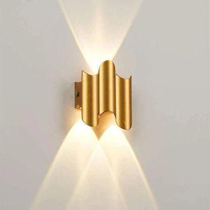 Wellenförmige LED-Wandleuchte – Beruhigende Lichtakzente für Ihr Zuhause 5