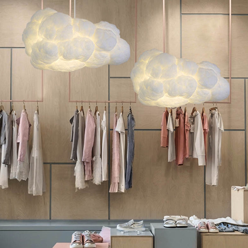 **Wolke Kunststoff Kronleuchter – Elegante Beleuchtung für Ihr Schlafzimmer** 3