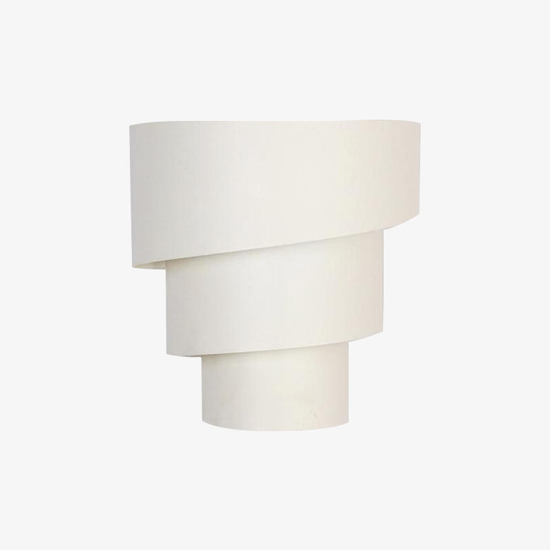 Yoo Weiße Spiralwandleuchte – Elegantes Licht für Jedes Zuhause 0