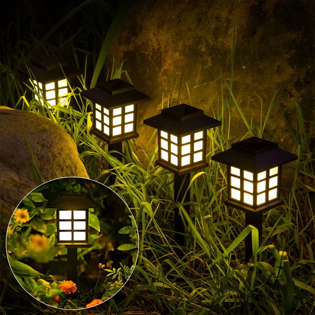 **ZOLARIS - Stilvolle Solar Außenlampe Schwarz – Elegante Beleuchtung für Ihren Garten** 1