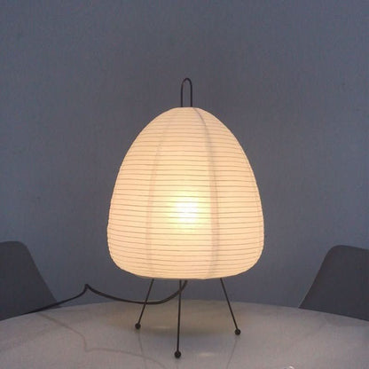 Zenora Tischlampe Reispapier Wabi-Sabi – Sanftes Licht Für Entspannte Momente 0