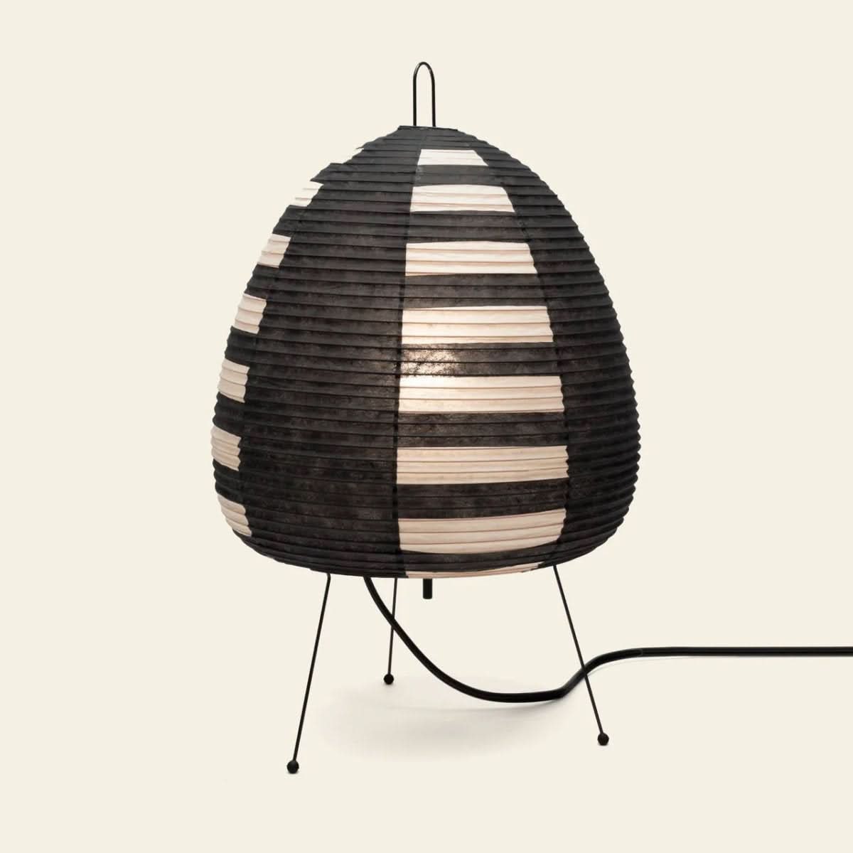 Zenora Tischlampe Reispapier Wabi-Sabi – Sanftes Licht Für Entspannte Momente 12