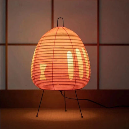 Zenora Tischlampe Reispapier Wabi-Sabi – Sanftes Licht Für Entspannte Momente 14