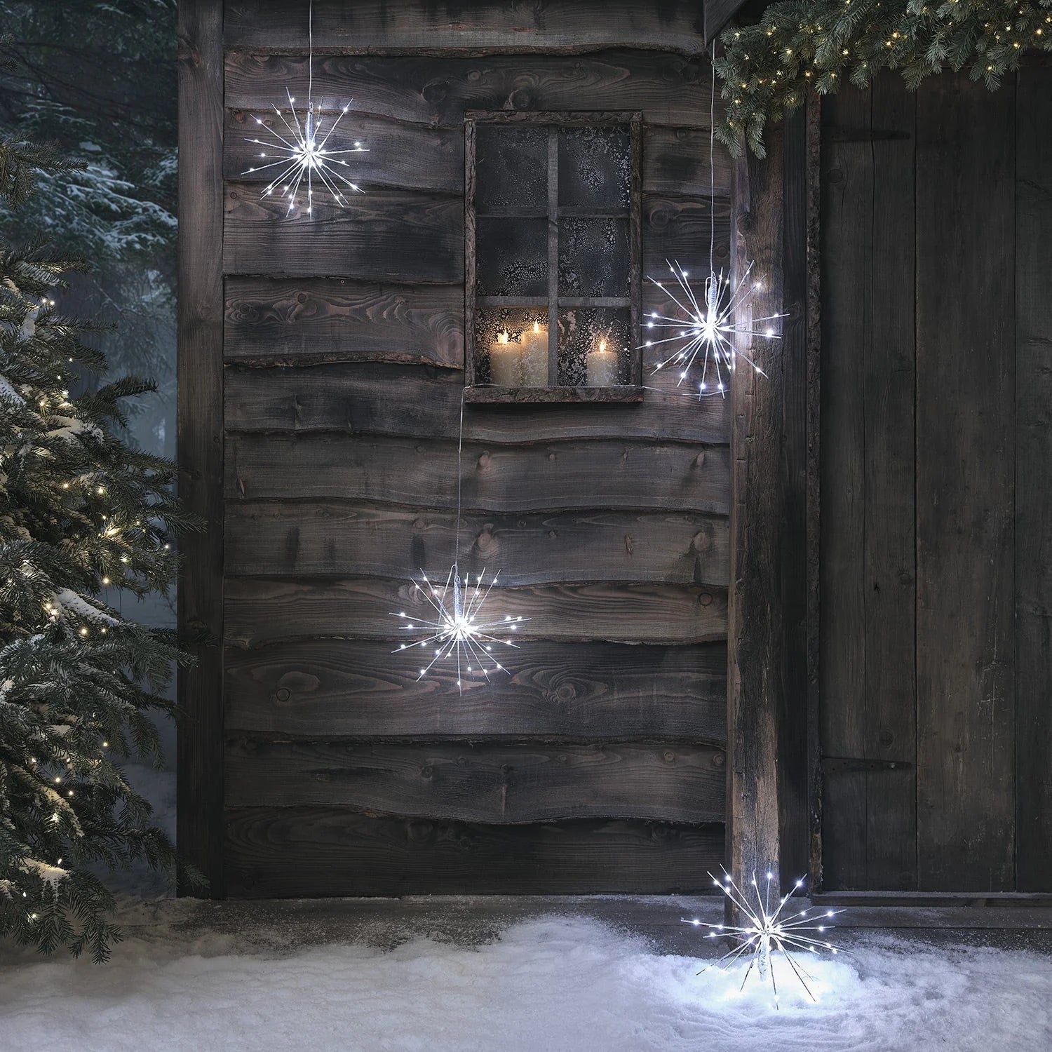 Zweifarbige LED-Starburst-Clusterleuchten – Magische Lichtakzente Für Ihr Zuhause 1