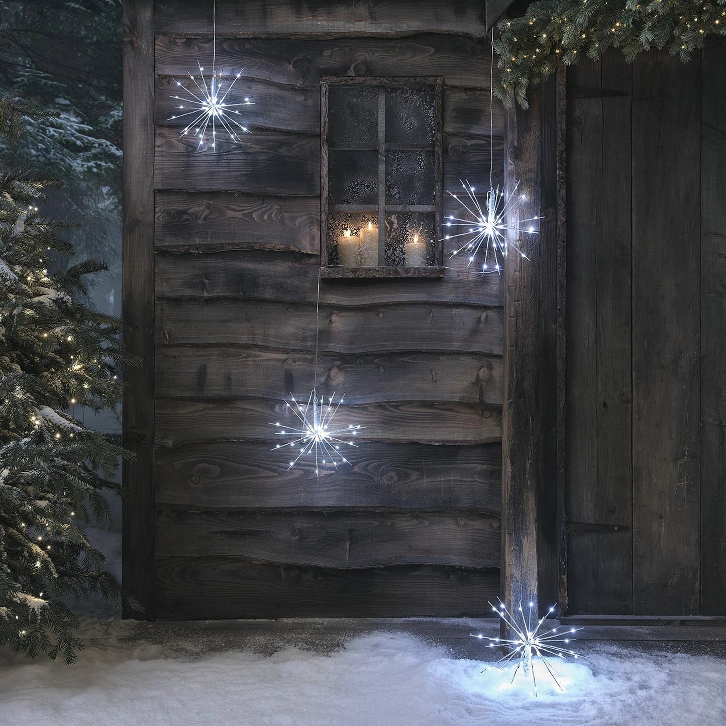 Zweifarbige LED-Starburst-Clusterleuchten – Magische Lichtakzente Für Ihr Zuhause 6