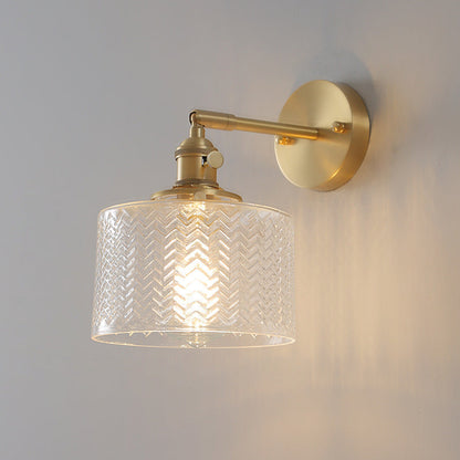 Zylindrische Wandlampe Aus Glas – Stilvolle Eleganz Für Ihr Zuhause 1