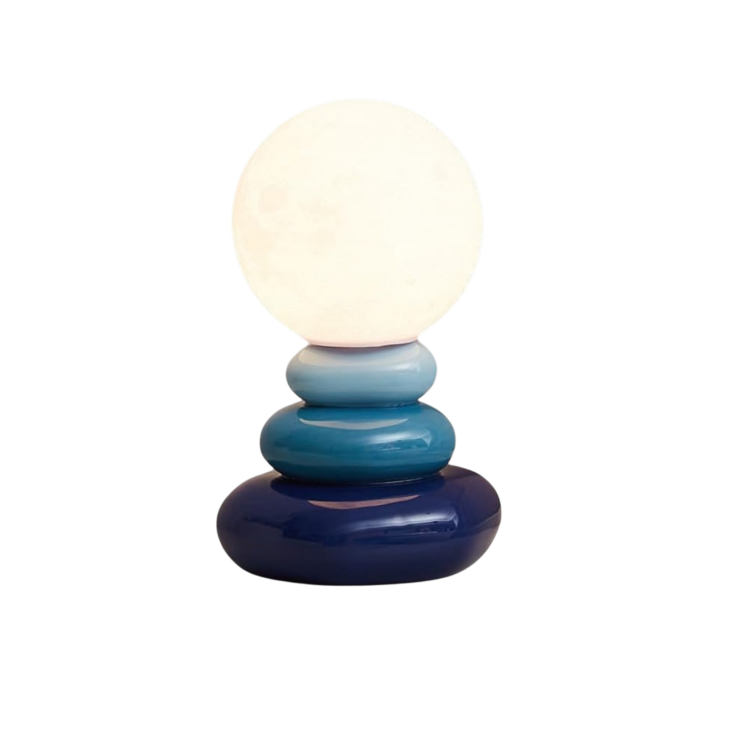 Tischlampe Steinblau - Stilvolle Akzentbeleuchtung
