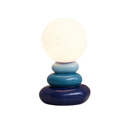 Tischlampe Steinblau - Stilvolle Akzentbeleuchtung