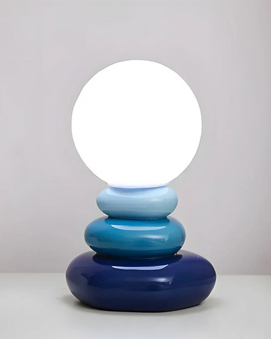 Tischlampe Steinblau - Stilvolle Akzentbeleuchtung