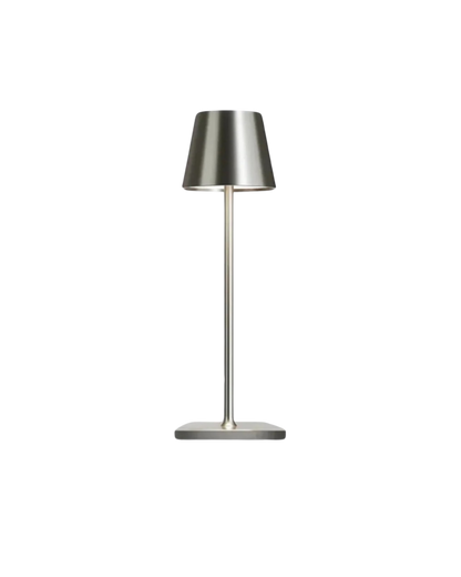 Schlanke Tischlampe Kegelschirm - Stilvolles Licht