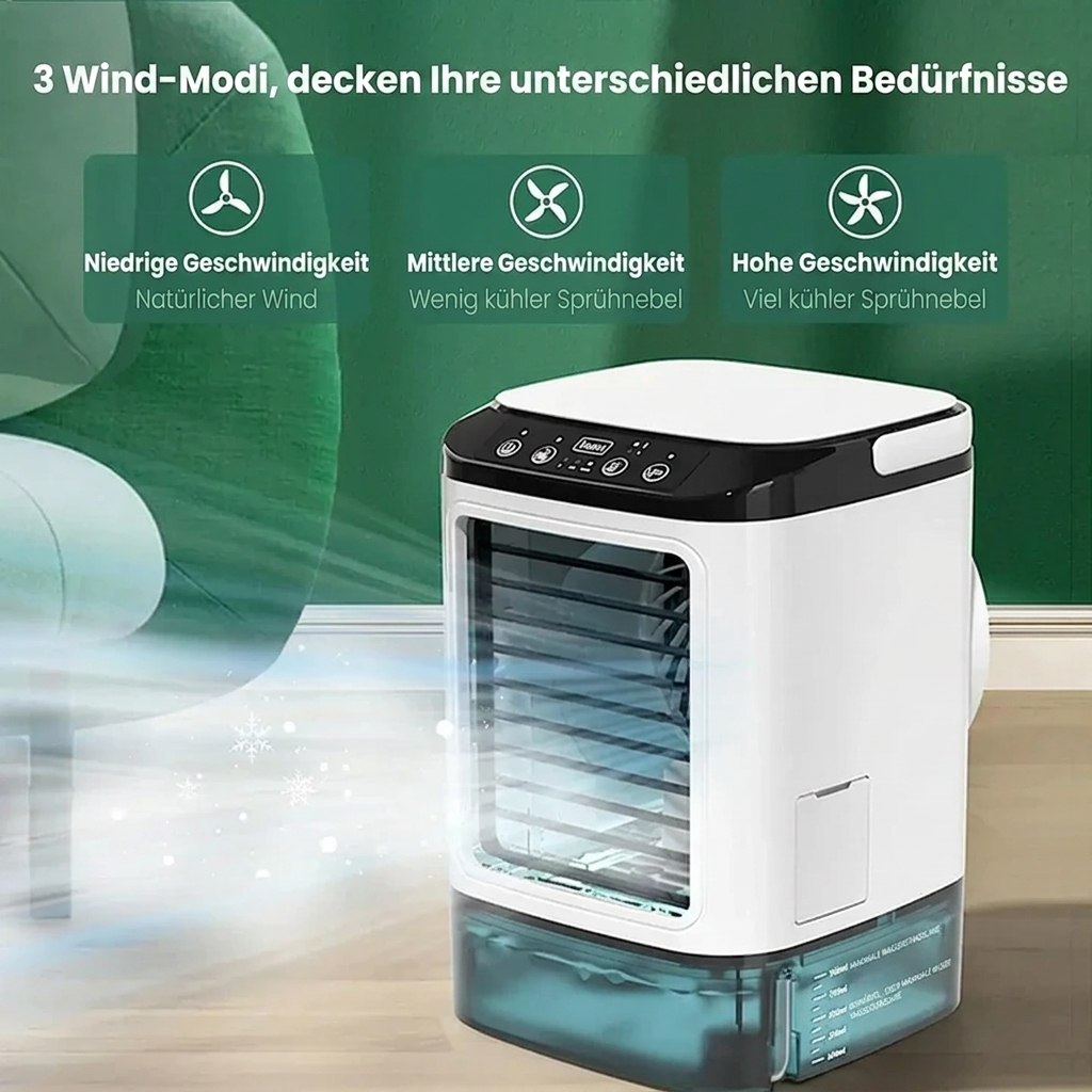 Mobiles Klimagerät USB – Kühlung & Luftbefeuchtung, kompakt