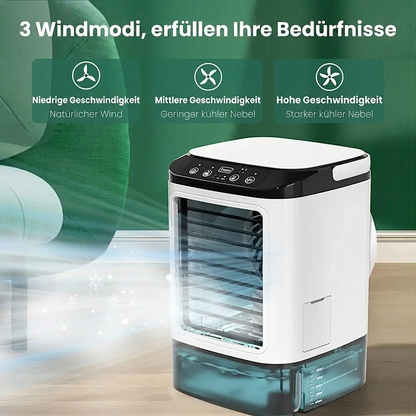 Luftkühler mit Wassertank – 3 Stufen, Nachtlicht, für den Schreibtisch