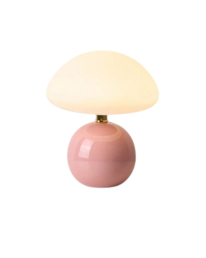Tischlampe Kugelform Rot - Stilvolle Akzentbeleuchtung