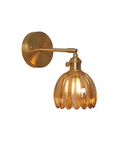 Wandleuchte Glaskuppel Vintage – Sanftes Licht mit Klassischer Note
