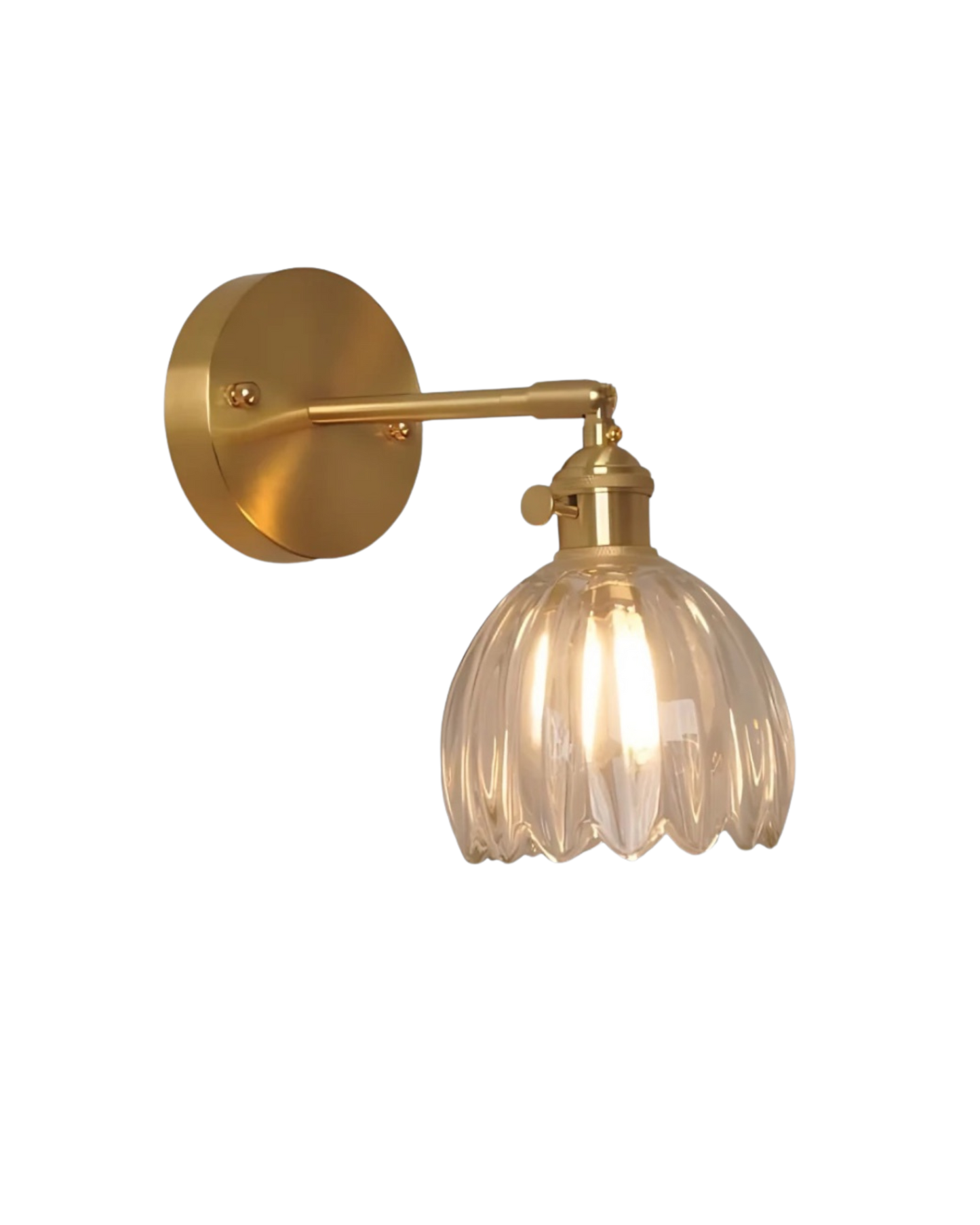 Wandleuchte Glaskuppel Vintage – Sanftes Licht mit Klassischer Note