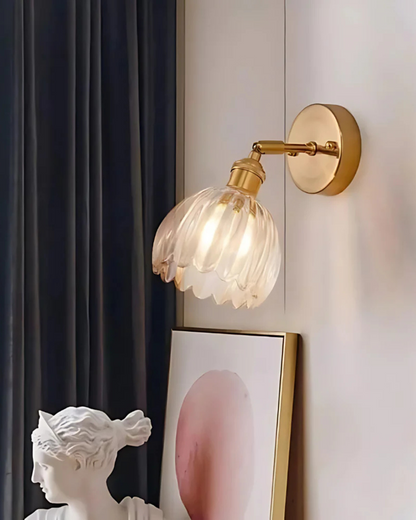 Wandleuchte Glaskuppel Vintage – Sanftes Licht mit Klassischer Note
