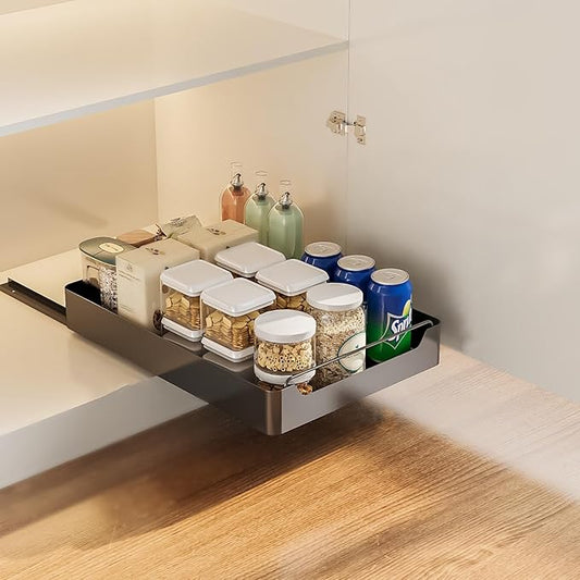 <strong>Ausziehbarer Schrank-Organizer</strong> – Praktische Aufbewahrungslösung für jeden Raum 0