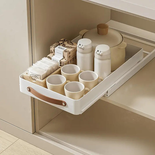 <strong>Ausziehbarer Schrank-Organizer</strong> – Praktische Aufbewahrungslösung für jeden Raum 1