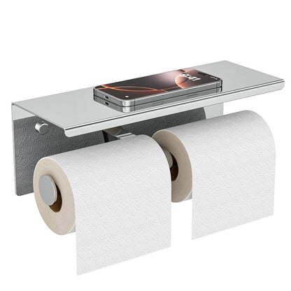 <strong>Doppelter Toilettenpapierhalter Edelstahl</strong> – Praktische Ablage für Ihr Badezimmer 10
