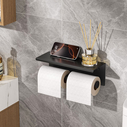 <strong>Doppelter Toilettenpapierhalter Edelstahl</strong> – Praktische Ablage für Ihr Badezimmer 5