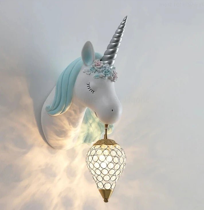 <strong>Einhornwandlampe für Kinderzimmer</strong> – Magische Atmosphäre für kleine Träumer 12