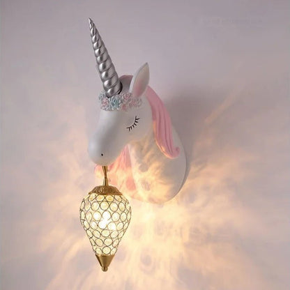 <strong>Einhornwandlampe für Kinderzimmer</strong> – Magische Atmosphäre für kleine Träumer 14