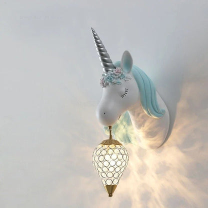 <strong>Einhornwandlampe für Kinderzimmer</strong> – Magische Atmosphäre für kleine Träumer 15