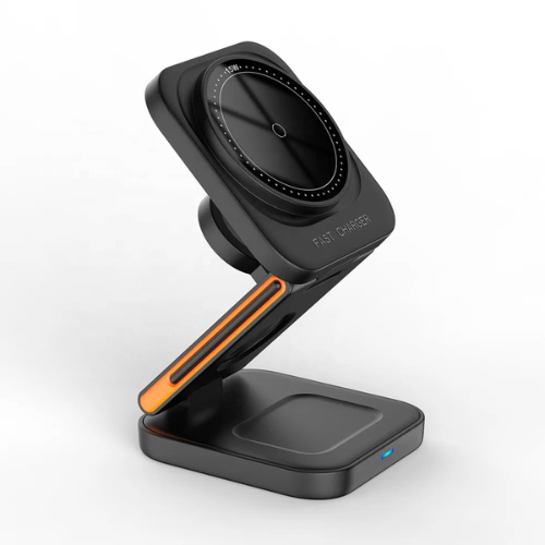 <strong>Ergonomisches Faltbares 3-in-1-Ladegerät</strong> – Elegantes und Effizientes Laden für Ihre Geräte 0