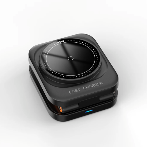 <strong>Ergonomisches Faltbares 3-in-1-Ladegerät</strong> – Elegantes und Effizientes Laden für Ihre Geräte 3