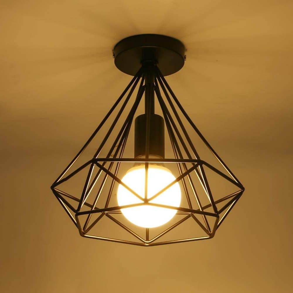 <strong>Geometrische Mini-LED-Retro-Deckenleuchte</strong> – Stilvolles Ambiente für Ihr Zuhause 4