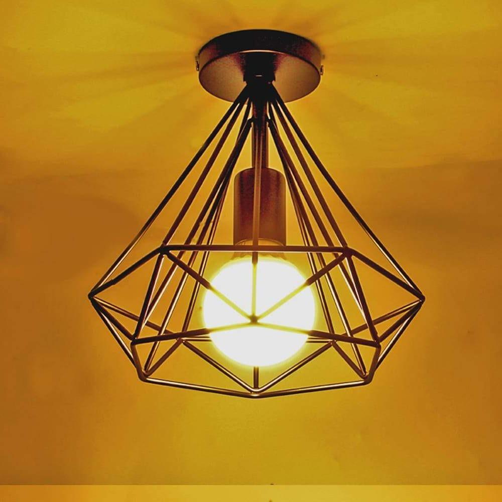 <strong>Geometrische Mini-LED-Retro-Deckenleuchte</strong> – Stilvolles Ambiente für Ihr Zuhause 5
