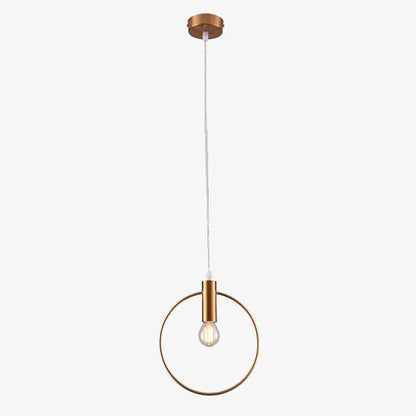<strong>Goldene LED-Pendelleuchte Runde Form</strong> – Elegante Lichtgestaltung für Ihr Zuhause 3