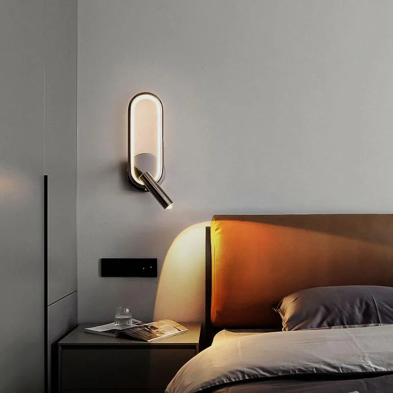 <strong>LED-Wandleuchte mit Buchlampe</strong> – <strong>Moderne Eleganz für Ihr Zuhause</strong> 1