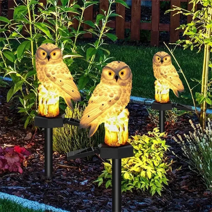 <strong>LumaOwl™ Solarbetriebene Garten-Eulenlampe</strong> – Charmante Beleuchtung für Ihren Garten 6