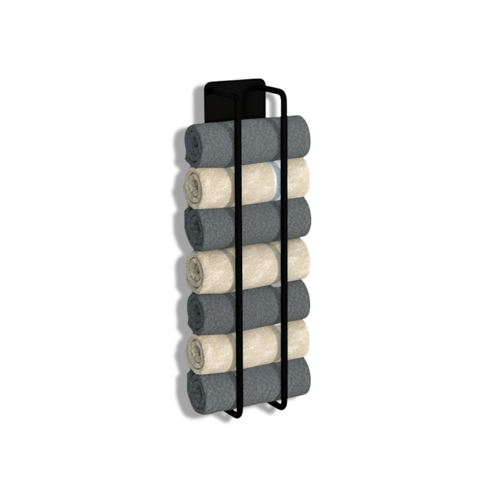 <strong>Metallischer Handtuchhalter</strong> – Stilvolle Ordnung für Ihr Badezimmer 0