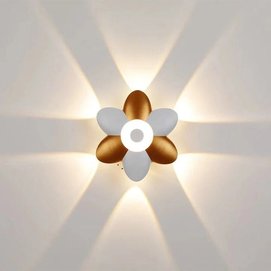 <strong>Moderne LED-Innenwandleuchte Lotusform</strong> – Elegante Beleuchtung für jeden Raum 3