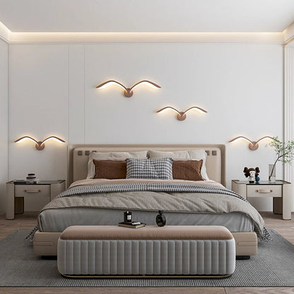 <strong>Moderne LED-Wandleuchte Möwe – Elegantes Design für Ihr Zuhause</strong> 5