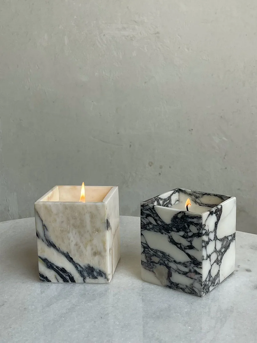 <strong>Naturstein Kerze</strong> – Elegante und Zeitlose Beleuchtung 1
