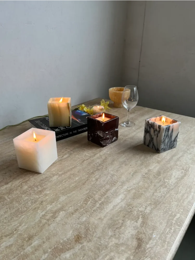 <strong>Naturstein Kerze</strong> – Elegante und Zeitlose Beleuchtung 4