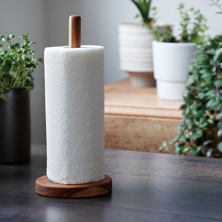 <strong>Papierhandtuchhalter Aus Holz</strong> – Stilvolles Design Für Ihre Küche 0