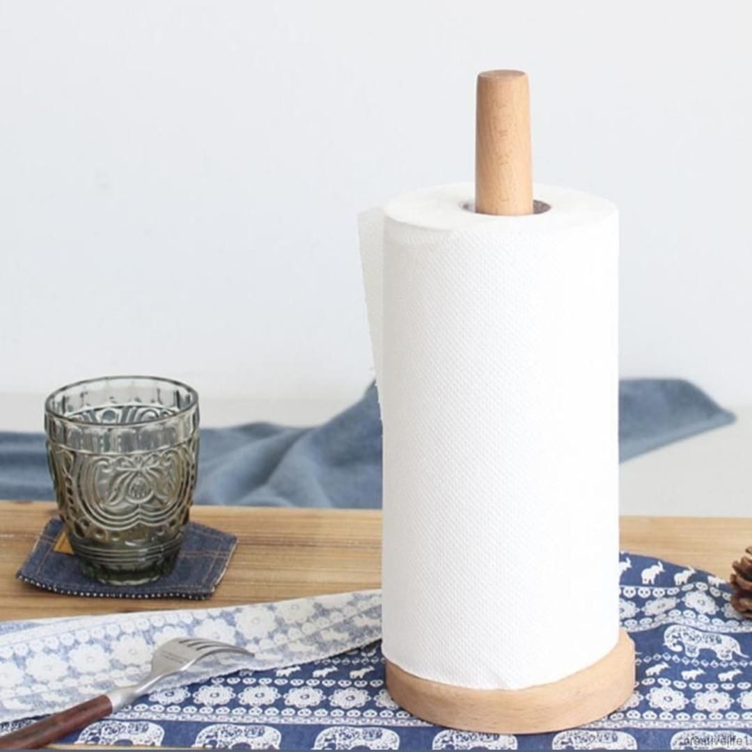 <strong>Papierhandtuchhalter Aus Holz</strong> – Stilvolles Design Für Ihre Küche 1