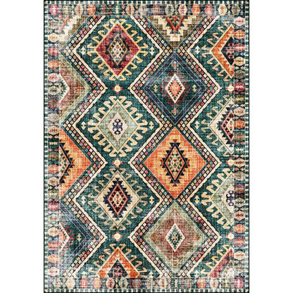 <strong>Retro Teppich Mit Stammesmuster – Stilvolles Ambiente Für Ihr Wohnzimmer</strong> 1