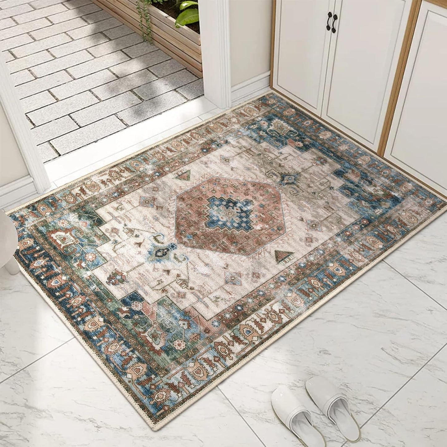 <strong>SOFT RUG Fußmatte Retro-Stil</strong> – <strong>Elegante Vintage-Gestaltung für jeden Eingangsbereich</strong> 10