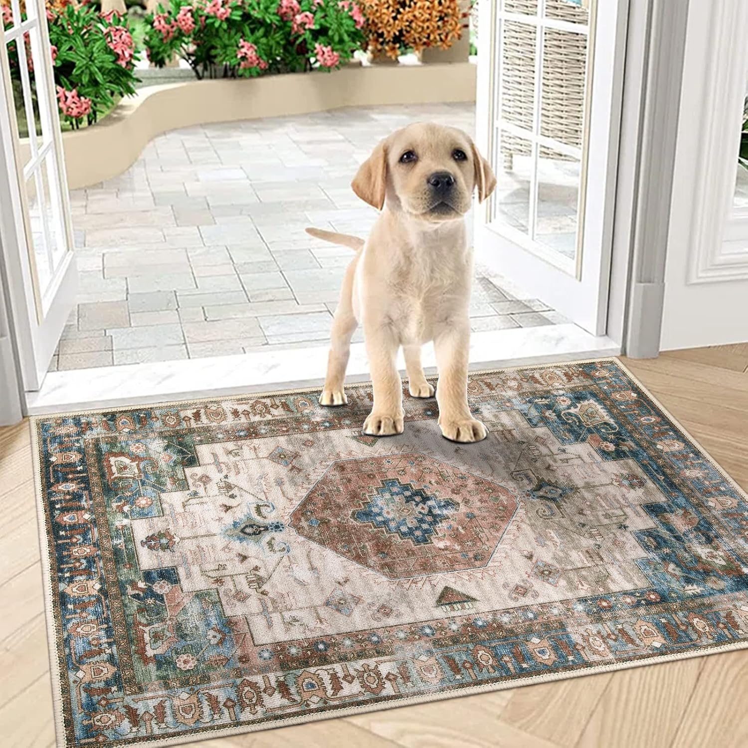 <strong>SOFT RUG Fußmatte Retro-Stil</strong> – <strong>Elegante Vintage-Gestaltung für jeden Eingangsbereich</strong> 8