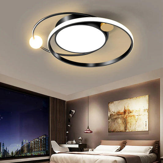 <strong>Stilvolle Runde Deckenleuchte Aus Acryl</strong> – Elegantes Design für Ihr Zuhause 1