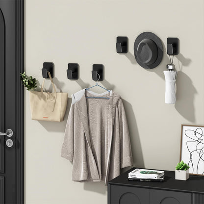 <strong>Wandhaken Selbstklebend Schwarz</strong> – Praktische Lösung für Ordnung und Stil 2