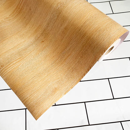 <strong>Wasserdichter PVC-Wandaufkleber Holzmaserung</strong> – Stilvolle und Moderne Wandgestaltung 0